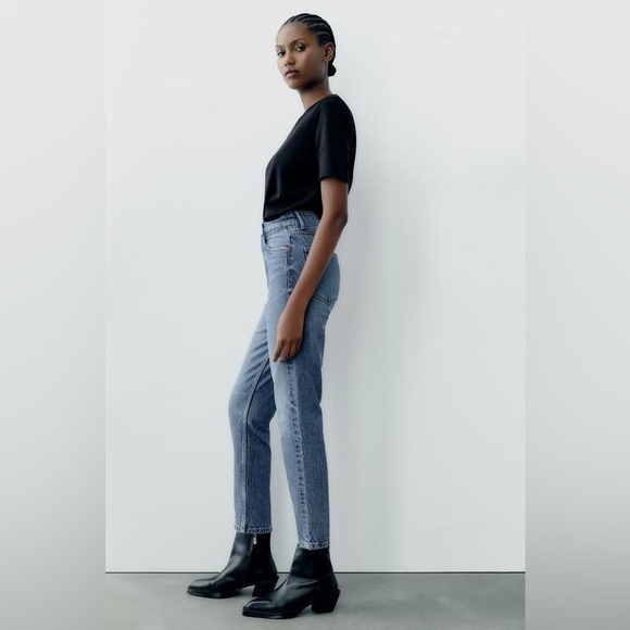 Zara comfort mom fit jeans - Picture 4 of 15